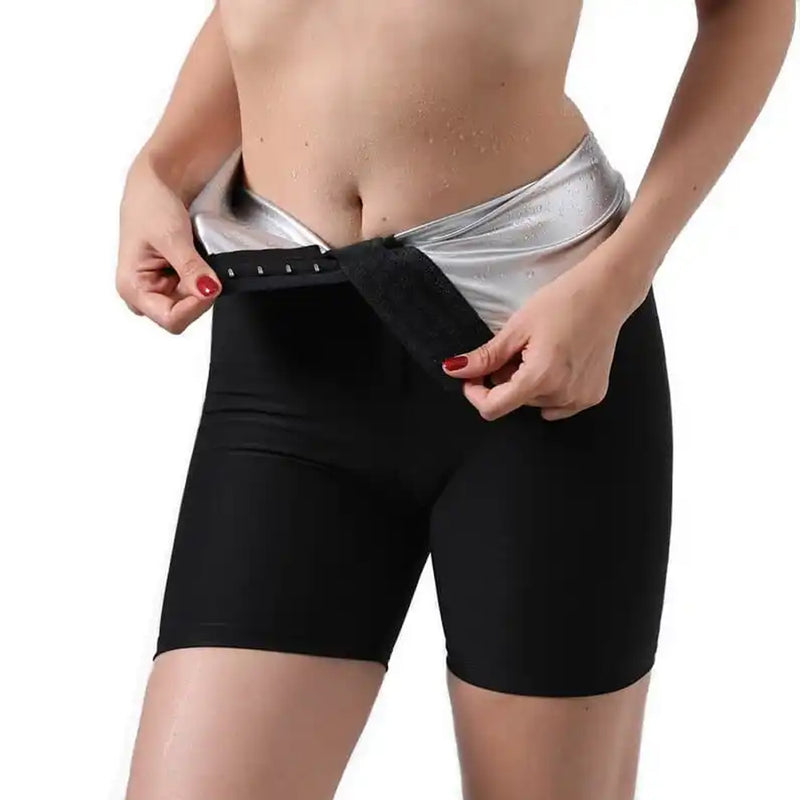 Bermuda Legging Efeito Sauna Shaper Modeladora Emagrecimento Queima Gordura - P/M